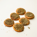 Pumpkin dough zaatar bites